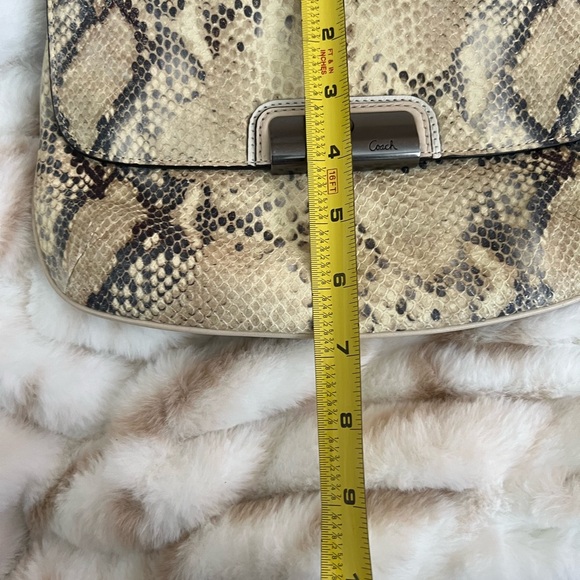 Coach Kristin Python Wristlet - Picture 11 of 14
